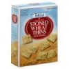Stoned Wheat Thin Crackers