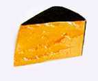 Sharp Cheddar; sharp flavor and hard