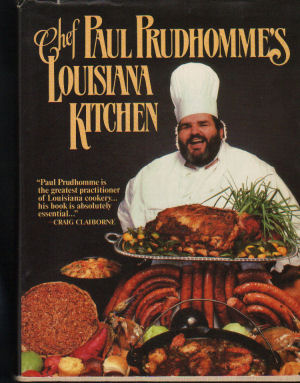 Chef Paul Prudhomme's Louisiana Kitchen Cookbook Cover