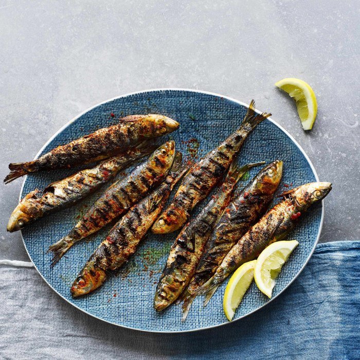 Image of Grilled Portuguese sardines