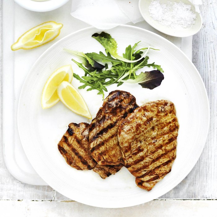 Image of Portuguese barbecued pork (Febras assadas)