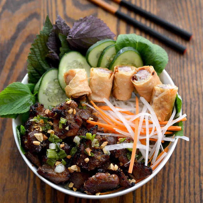 Image of Vietnamese Grilled Pork (bun-thit-nuong)