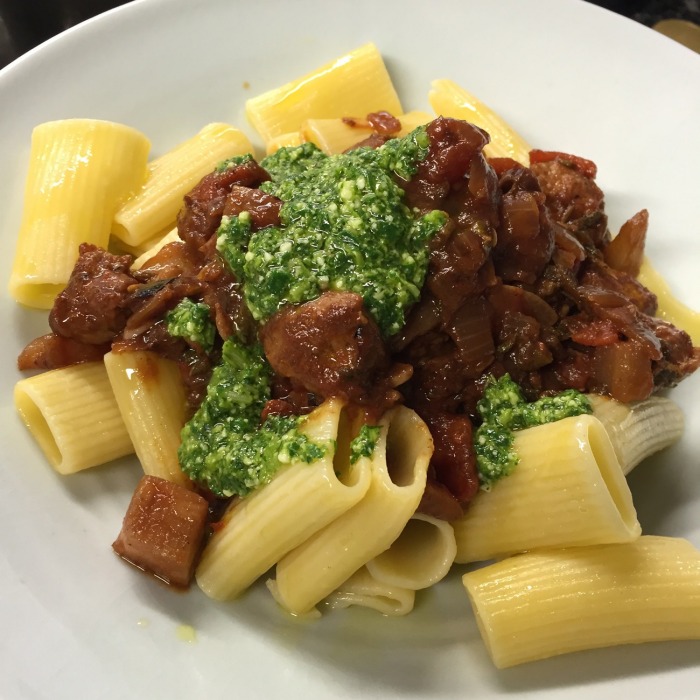 Image of Rigatoni with fennel sausage sauce