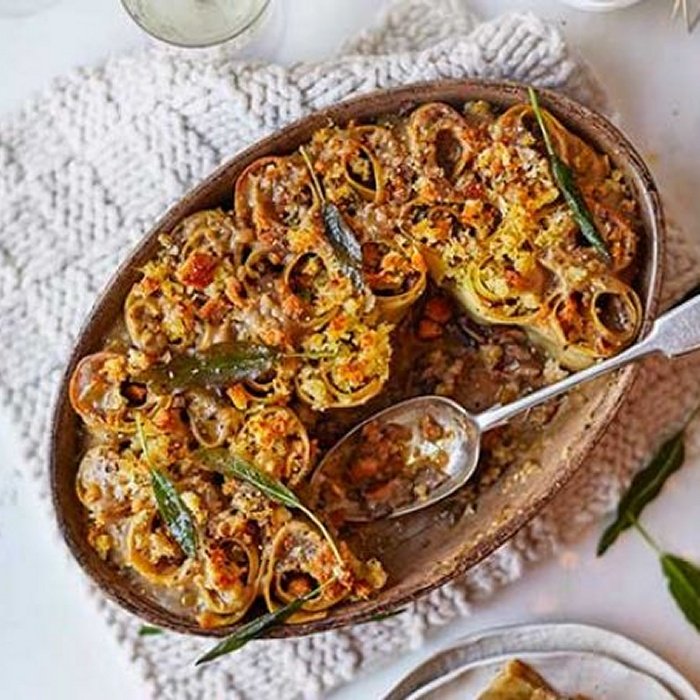 Image of Mushroom & Chestnut Rotolo