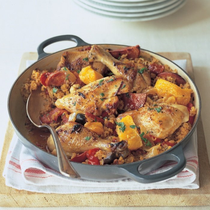 Image of Chicken Basquaise