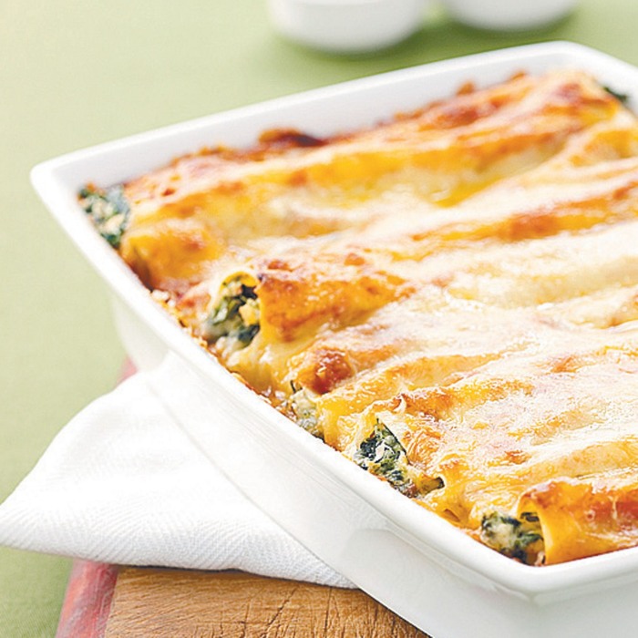 Image of Spinach & Ricotta Cannelloni