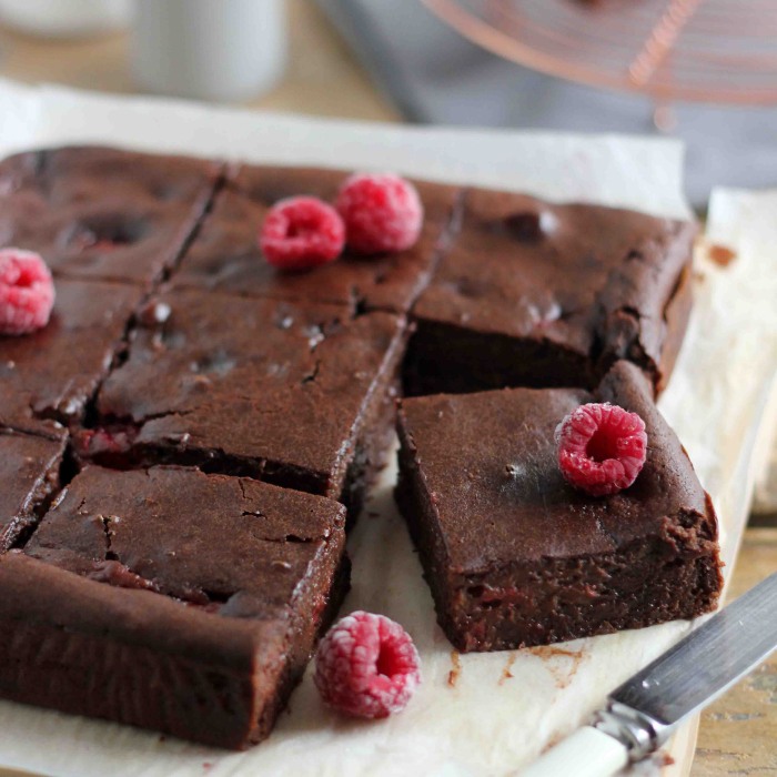 Image of Chocolate Raspberry Brownies